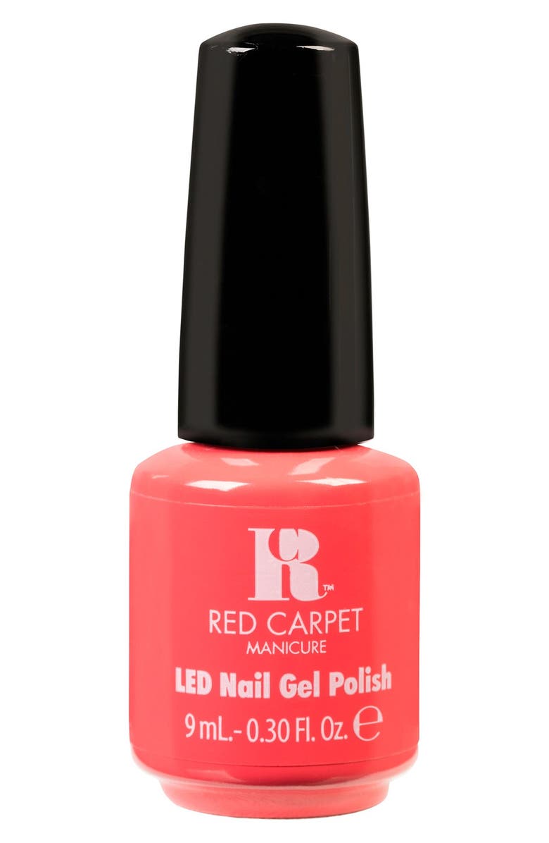 Red Carpet Manicure LED Nail Gel Polish, Main, color,