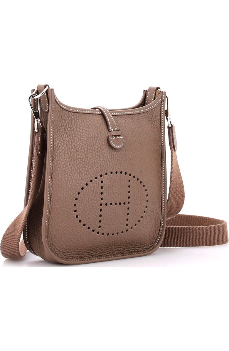 Pre-Owned Hermes Evelyne Bag Gen III Clemence TPM, Alternate, color, Etoupe
