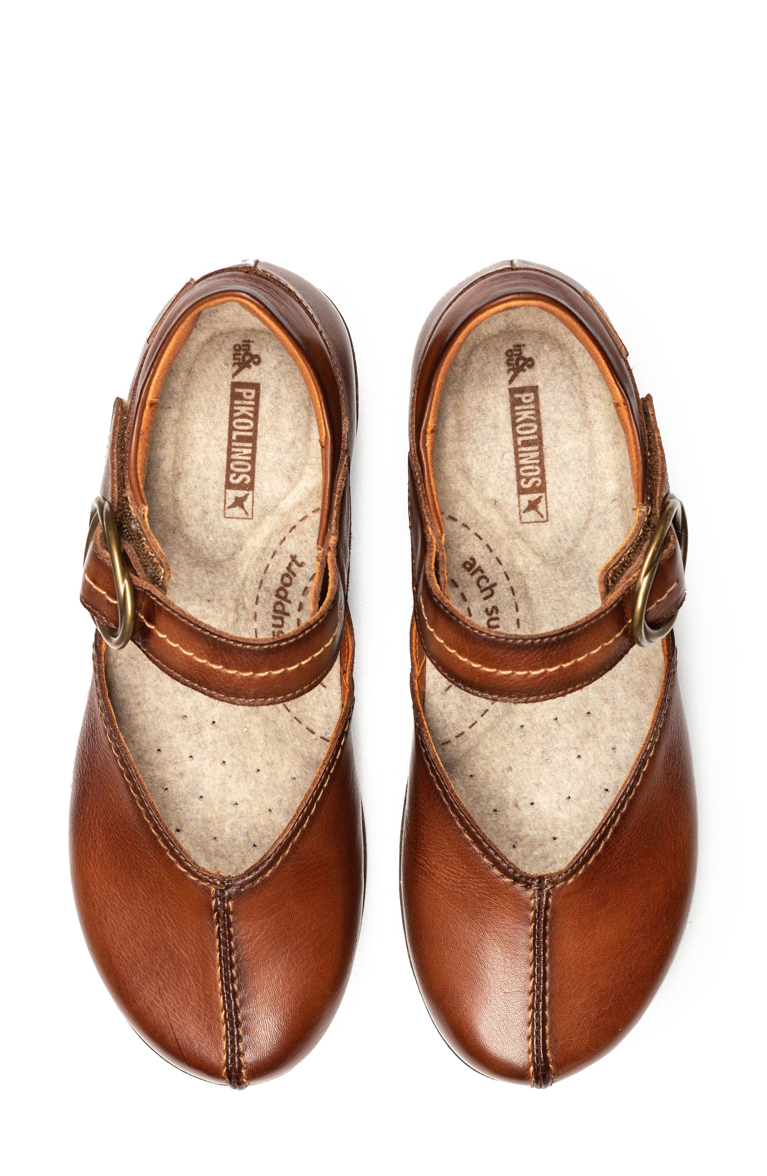 PIKOLINOS Granada Water Resistant Mary Jane, Alternate, color, Cuero