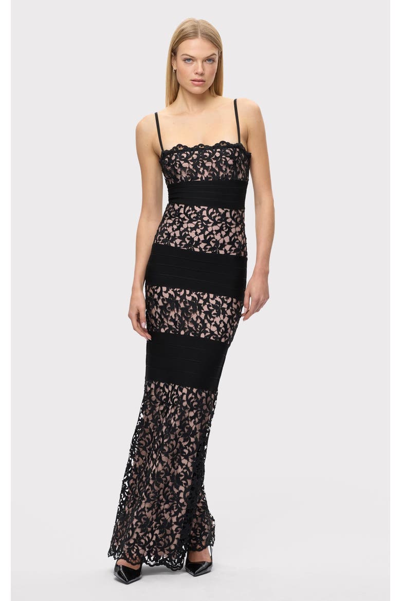 The Marielle Gown, Alternate, color, BLACK