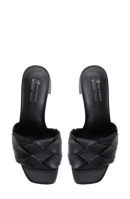 CALL IT SPRING CALL IT SPRING DREAAMY BLOCK HEEL SLIDE SANDAL