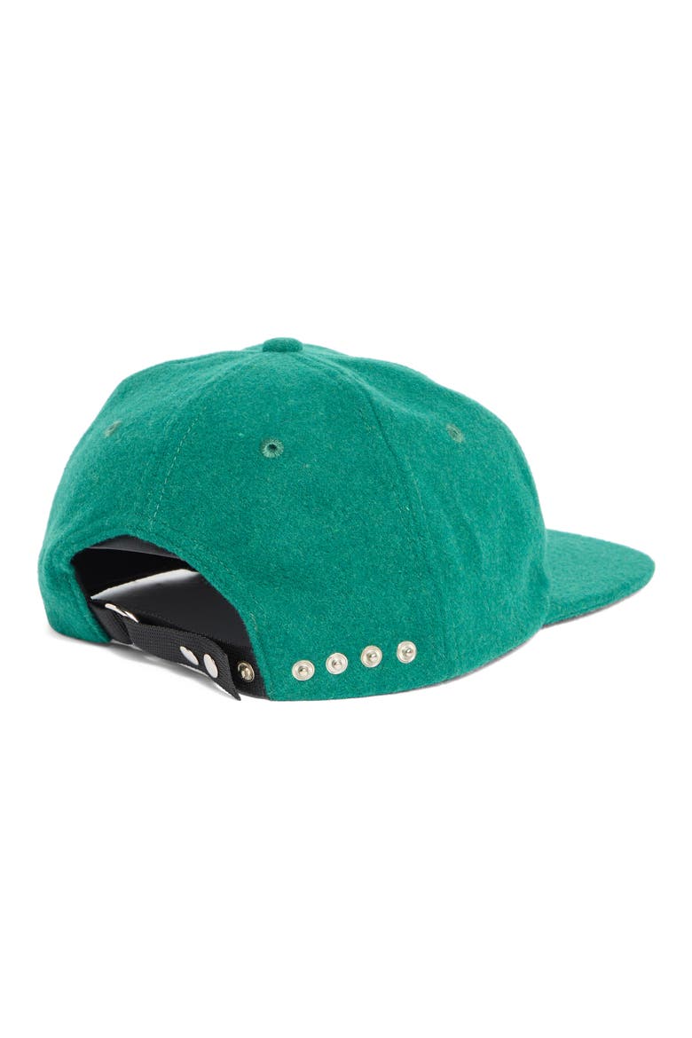 Swash Embroidered Wool Hat, Alternate, color, GREEN