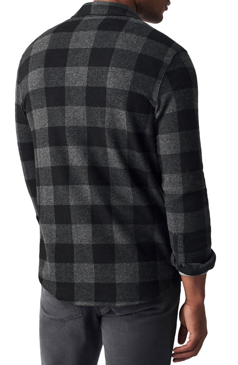 Faherty Legend Buffalo Check Flannel Button-Up Shirt, Alternate, color,