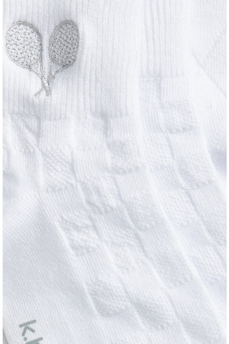 Clubhouse Tennis Assorted 2-Pack Quarter Socks, Alternate, color, WHITE