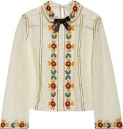 Bode Candyfloss Cotton Blouse