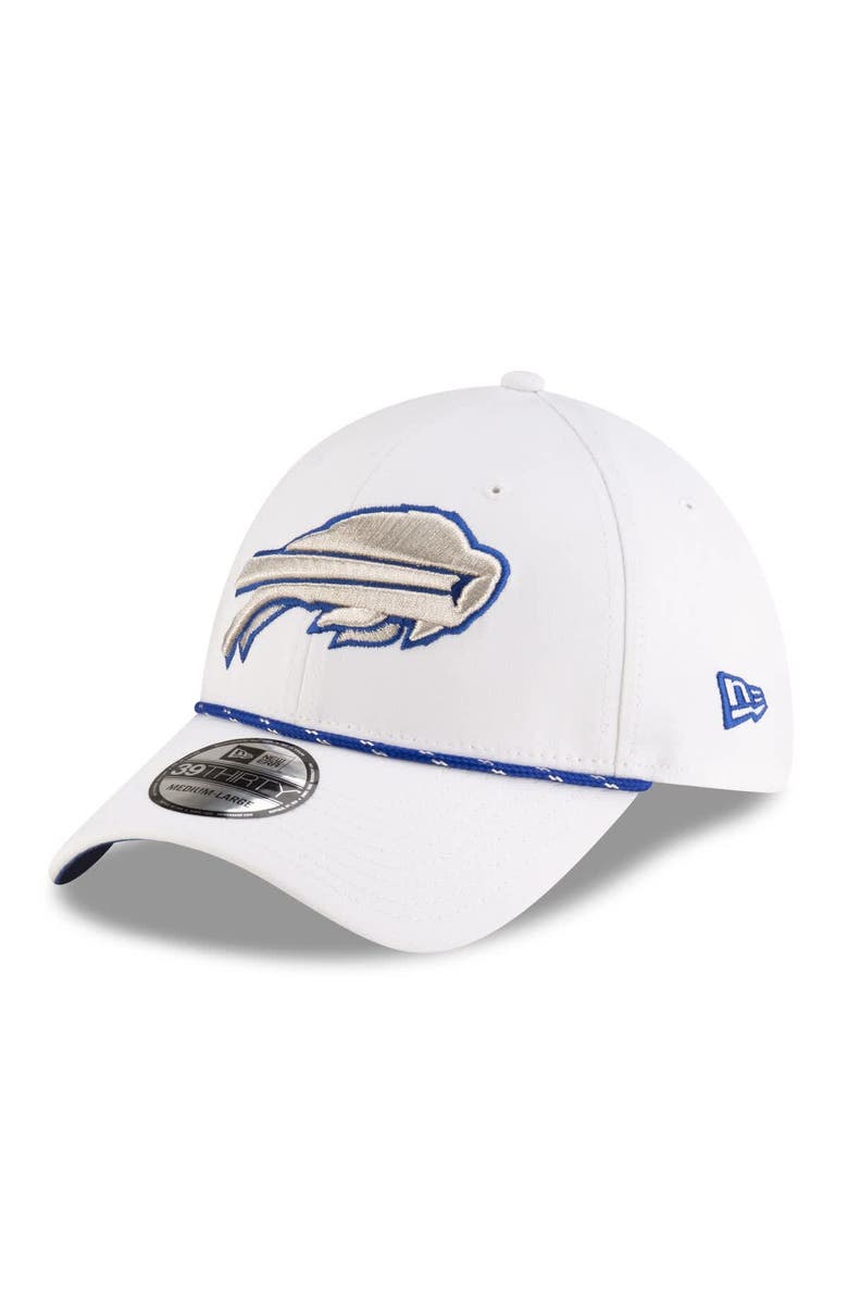 New Era Men's New Era  White Buffalo Bills 2025 Rivalries Collection Sideline 39THIRTY Flex Hat, Alternate, color, 