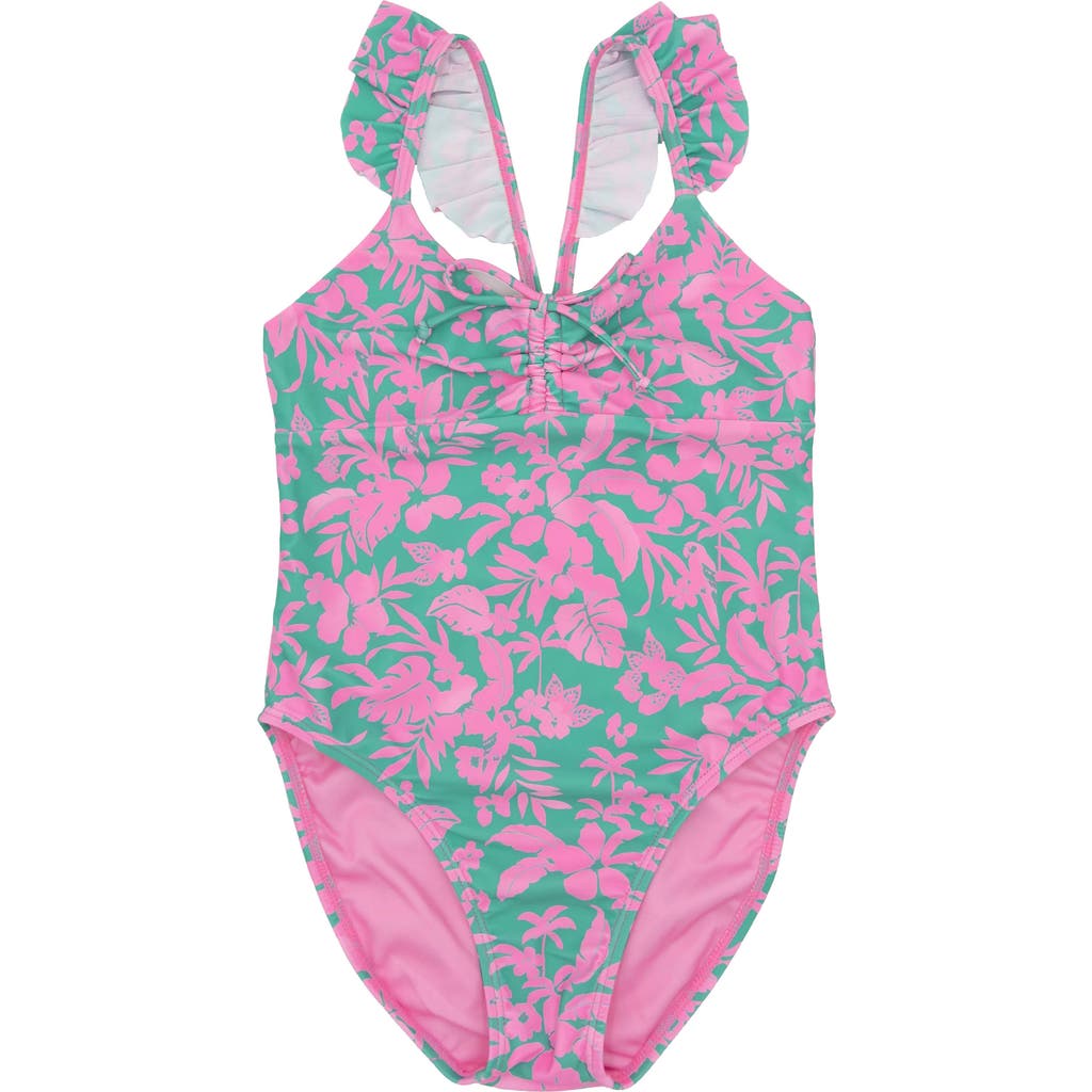 Feather 4 Arrow Kids' In A Cinch One-piece Swimsuit In Ultramarine