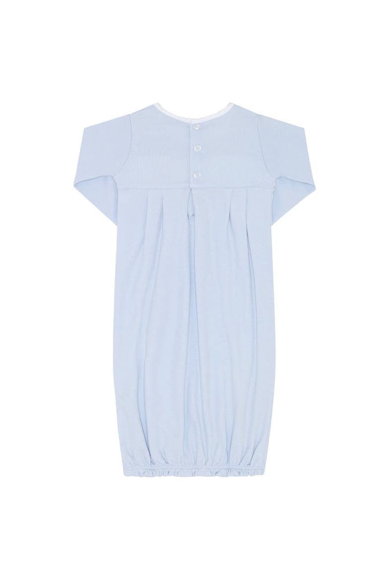 Signature Smocked Boys Gown - Baby, Alternate, color, Blue