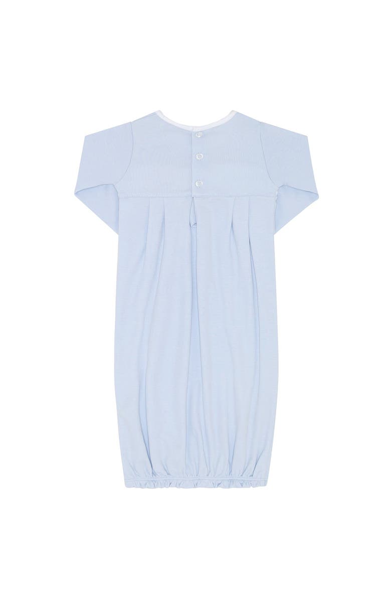 Nellapima Signature Smocked Boys Gown - Baby, Alternate, color, White