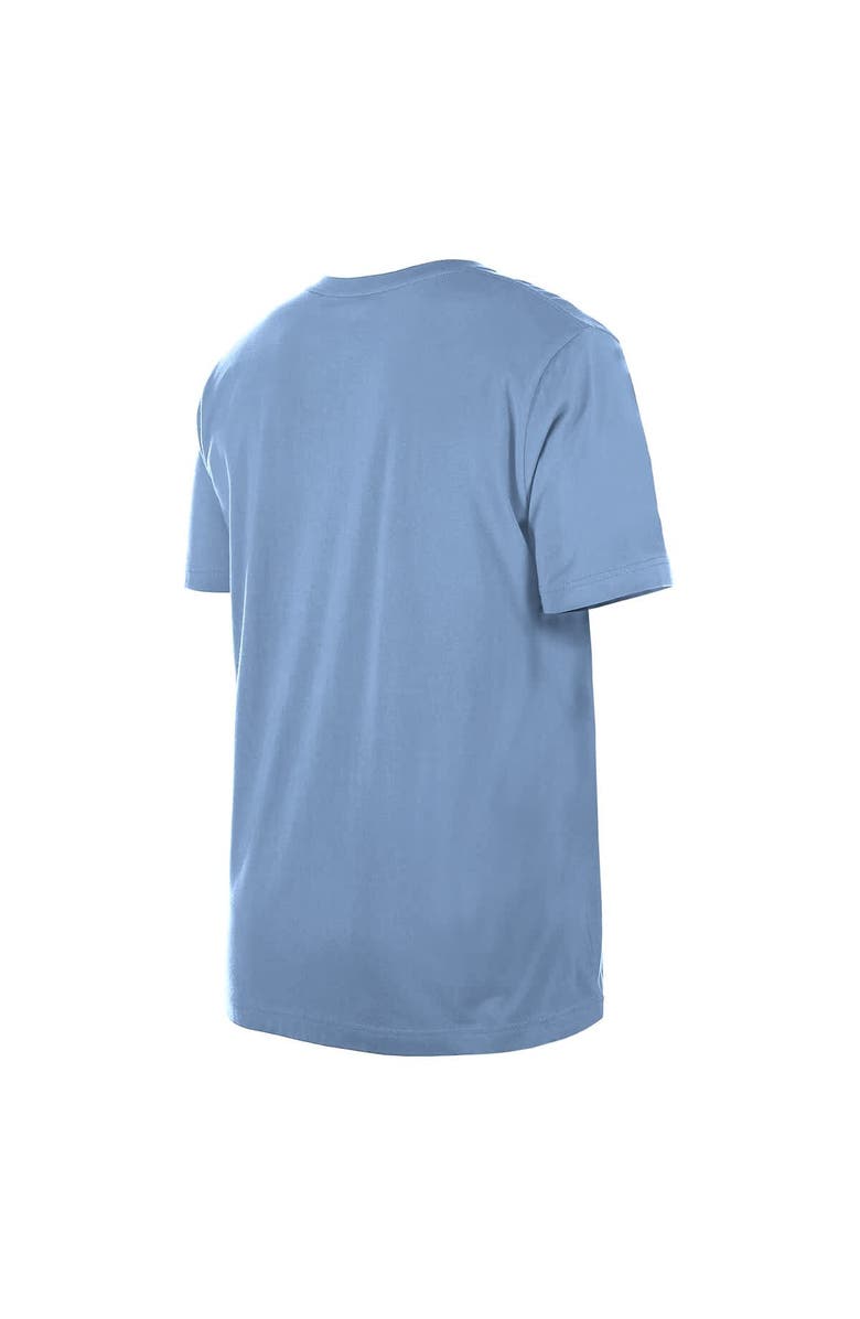 New Era Men's New Era  Light Blue San Antonio Spurs 2024/25 City Edition Chenille Heavyweight T-Shirt, Alternate, color, 