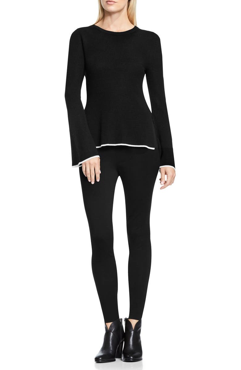 Vince Camuto Bell Sleeve Sweater, Alternate, color, 