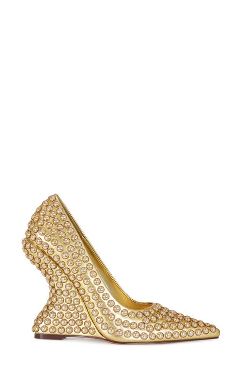 AZALEA WANG AZALEA WANG TERYN POINTED TOE WEDGE PUMP