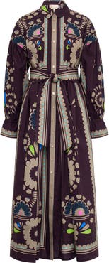 Maison Common Printed Poplin Dress