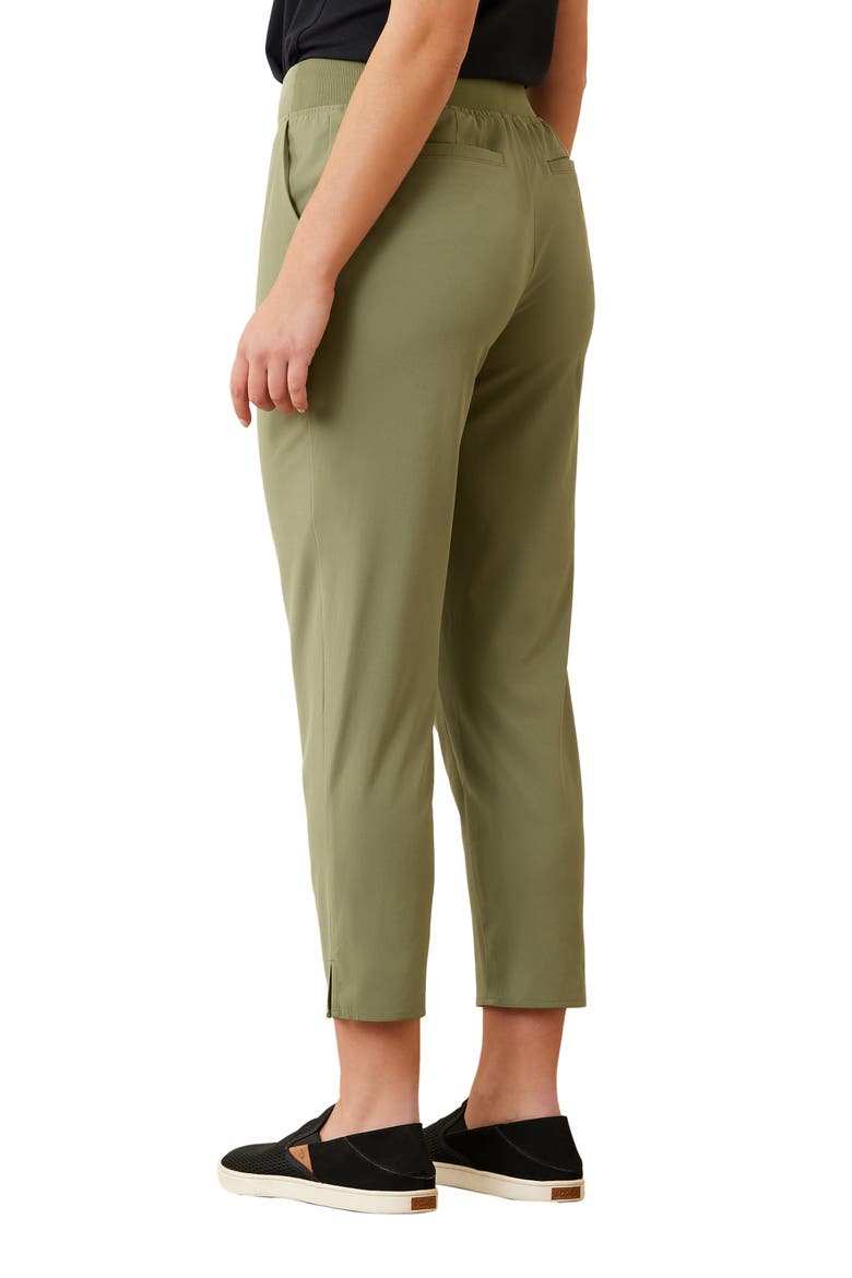 Alicia Easy Crop Pants, Alternate, color, TEA LEAF