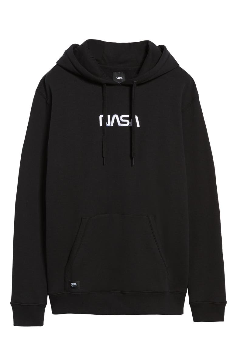 Vans Space Embroidered Hooded Sweatshirt, Alternate, color, 
