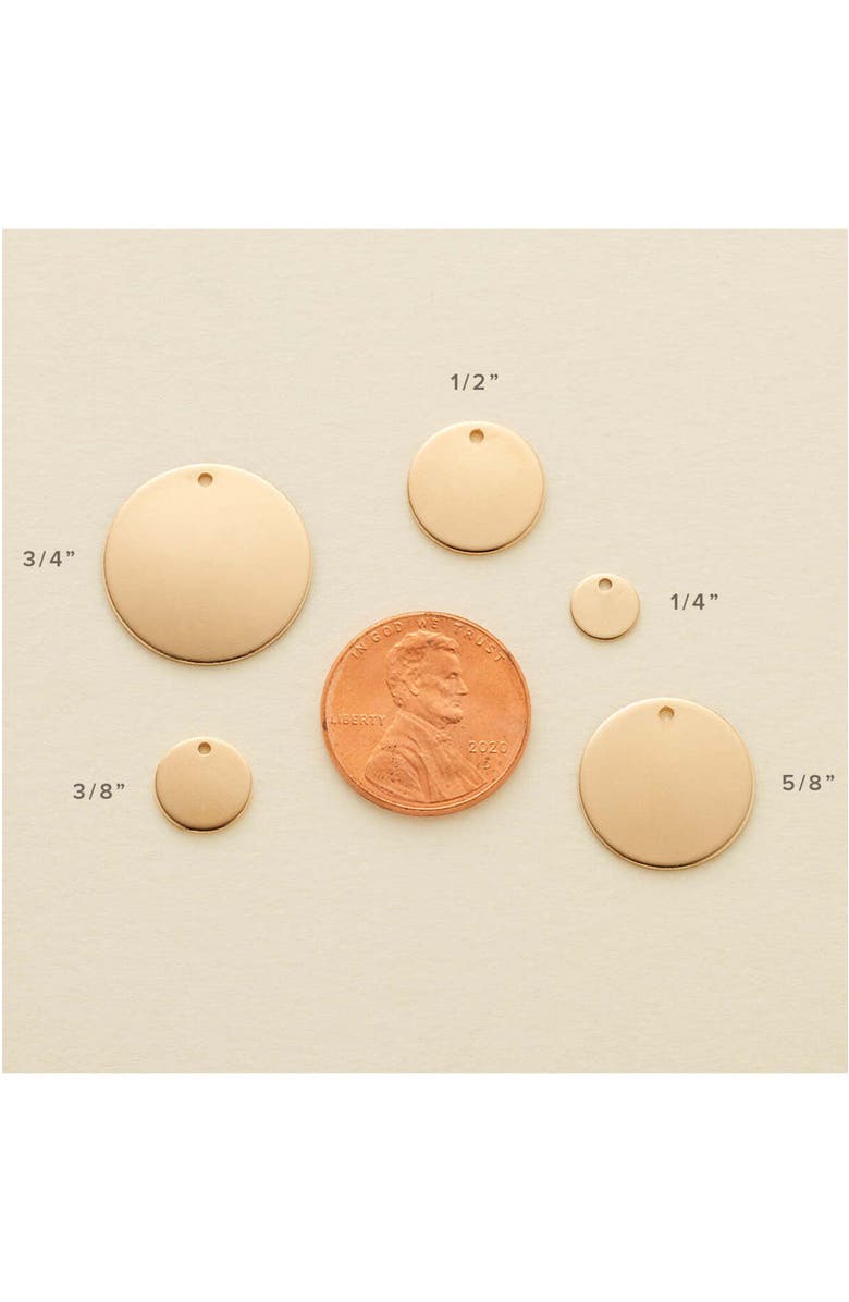 MADE BY MARY August Birth Flower Necklace, Alternate, color, Silver