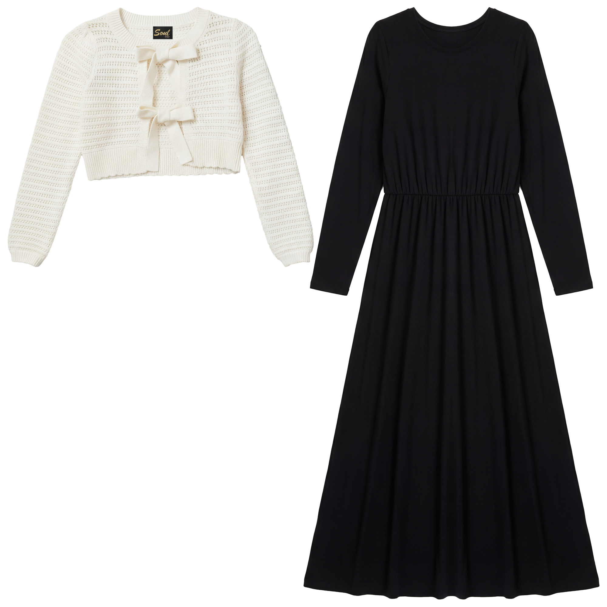 selected Black/Ivory