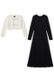 selected Black/Ivory
