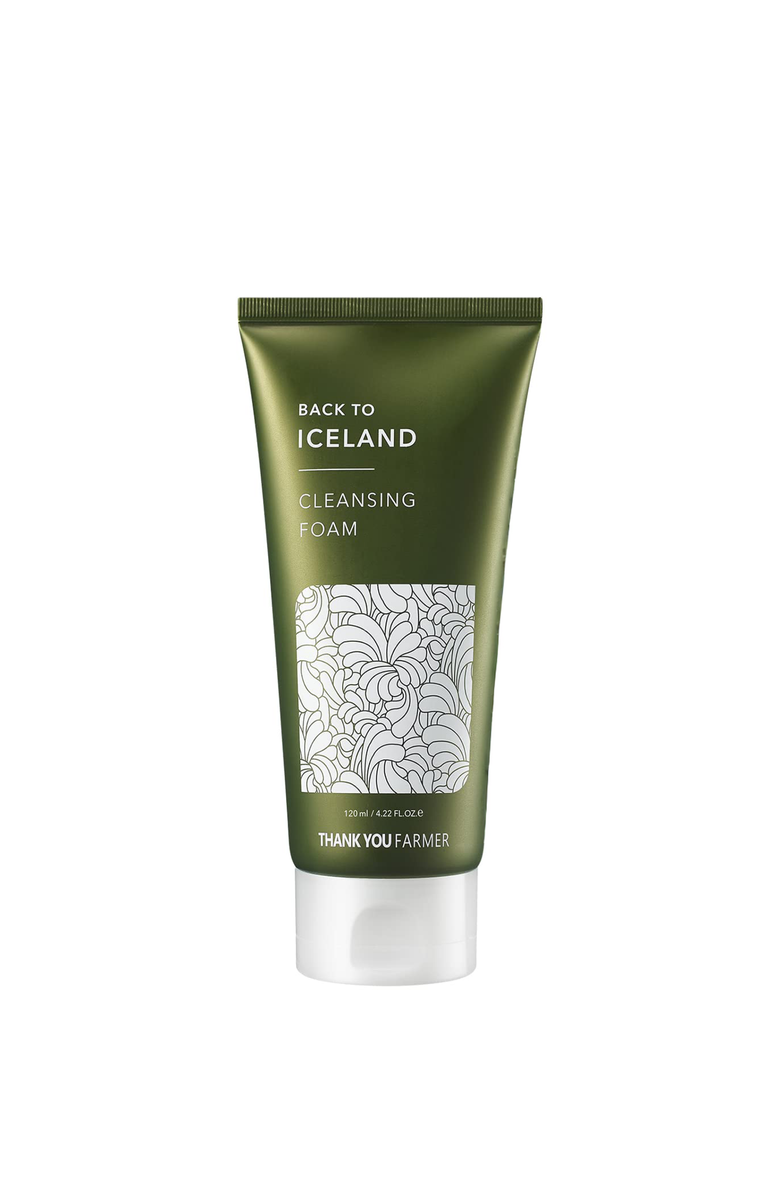 THANK YOU FARMER Back To Iceland Cleansing Foam, Main, color, White