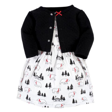 Quilted Cardigan and Dress (Baby)