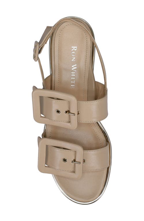 Ron White Callie Slingback Sandal In Dune