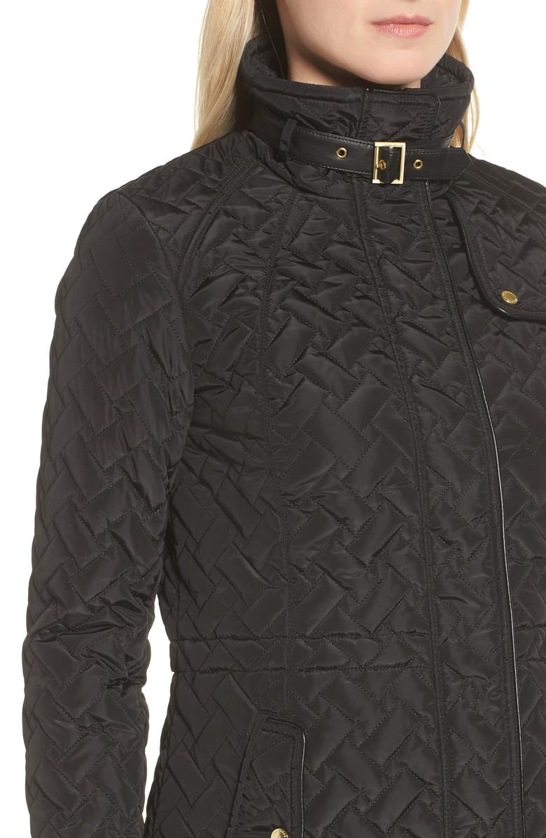 Cole Haan Signature Quilted Short Coat, Alternate, color,