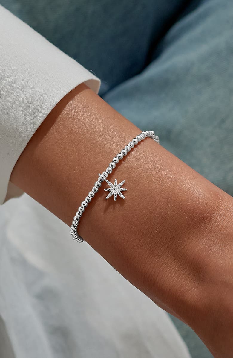 A Littles & Co A Little 'Be The Light' Bracelet In Silver Plating, Alternate, color, Metallic Silver