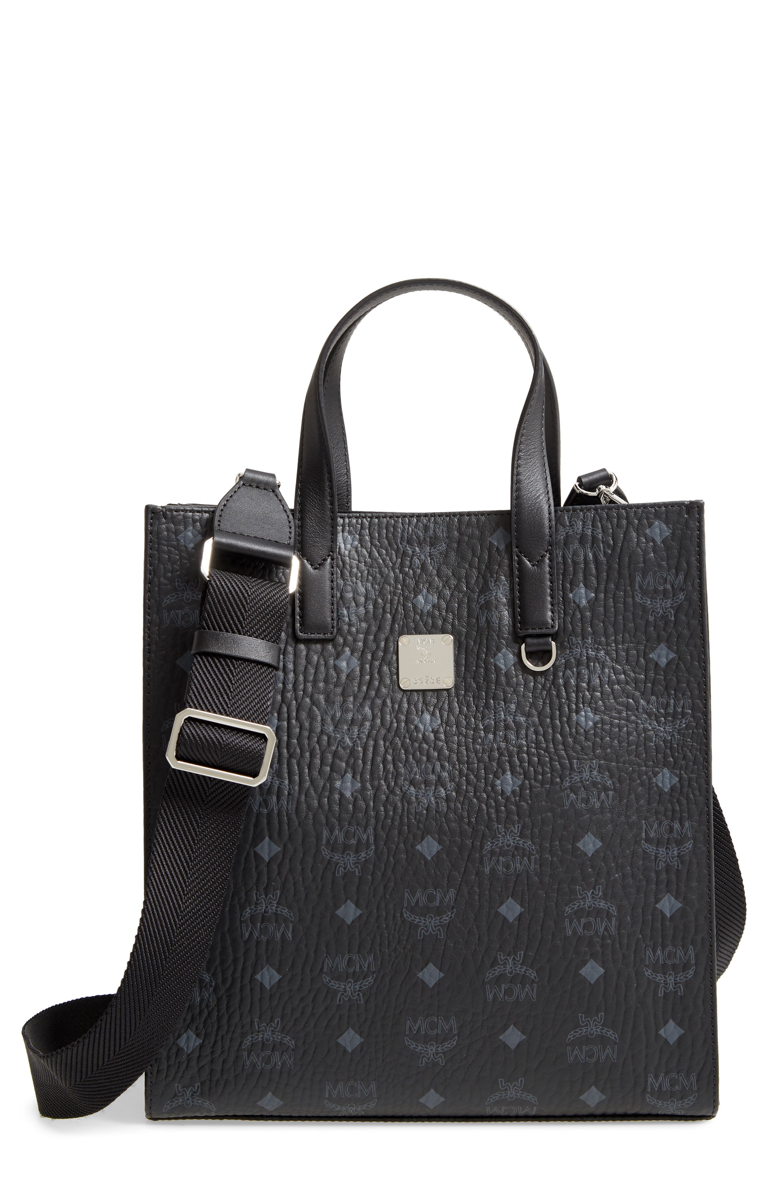 MCM Small Klassik Visetos Tote, Main, color, 