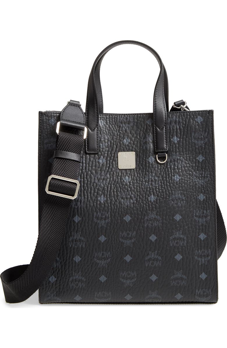 MCM Small Klassik Visetos Tote, Main, color,