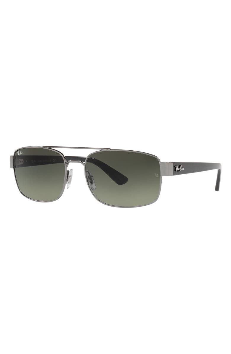 Ray-Ban 61mm Pillow Sunglasses, Alternate, color,