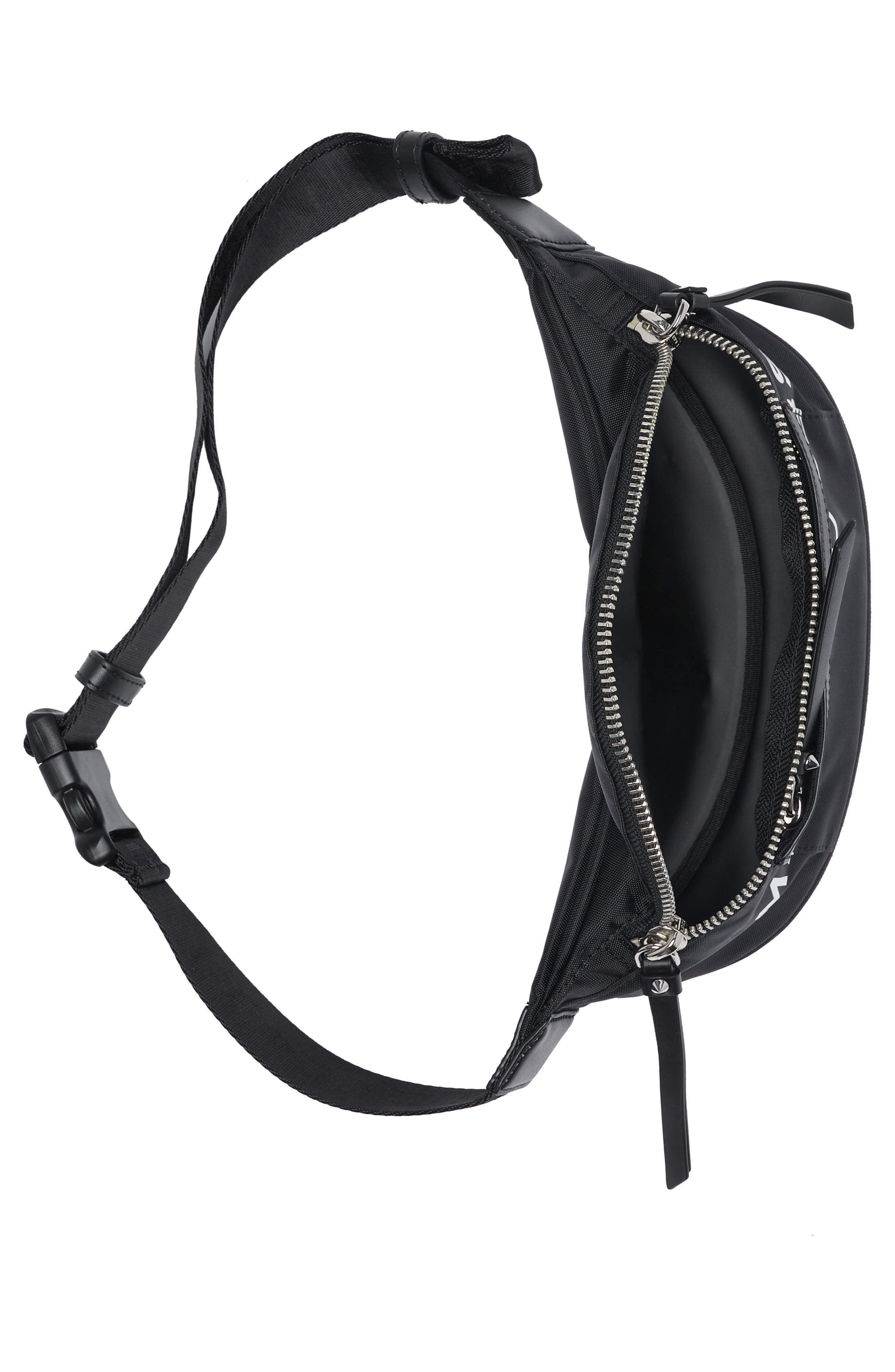 Marc Jacobs Woven Belt Bag, Alternate, color, 