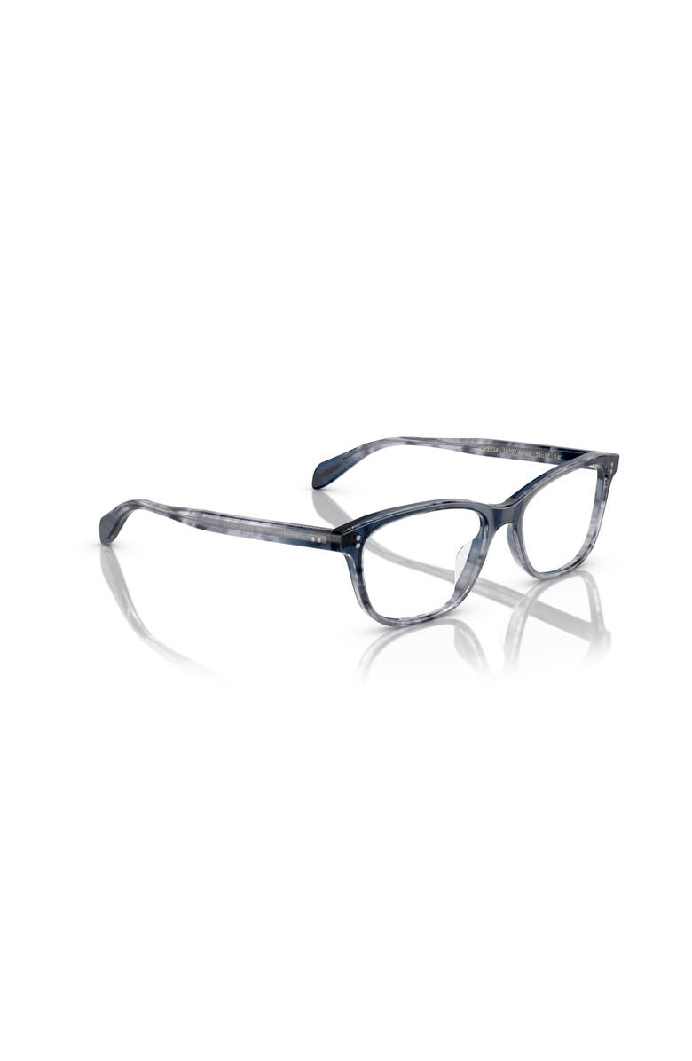 Oliver Peoples 50mm Square optical glasses, Alternate, color, Blue