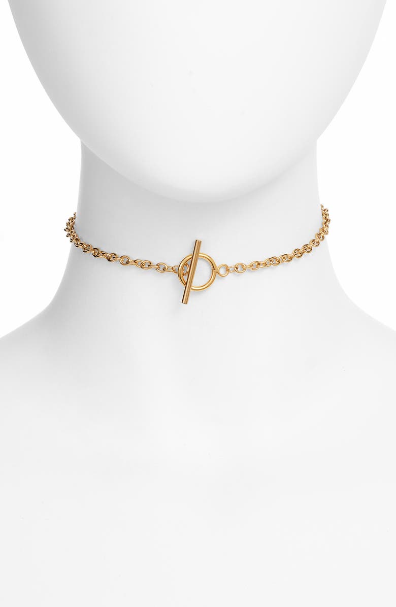 Ellie Vail Peyton Toggle Choker, Main, color, 