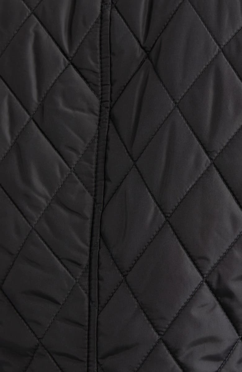 Burberry Quilted Nylon Barn Jacket, Alternate, color,