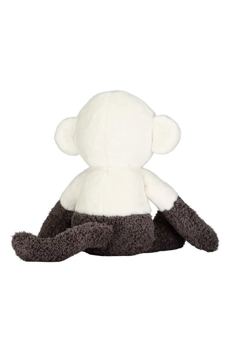 Lambs & Ivy Jungle Party Plush Monkey Stuffed Animal Toy - Charlie, Alternate, color, White