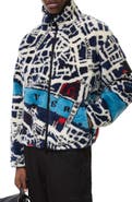 Burberry London Map Fleece Jacket