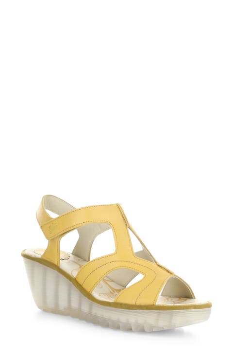 Women's Yellow Wedge Sandals | Nordstrom