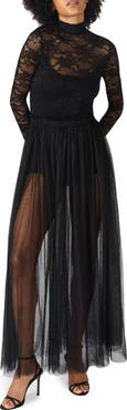 Steve Madden Shiloh Long Sleeve Lace Dress