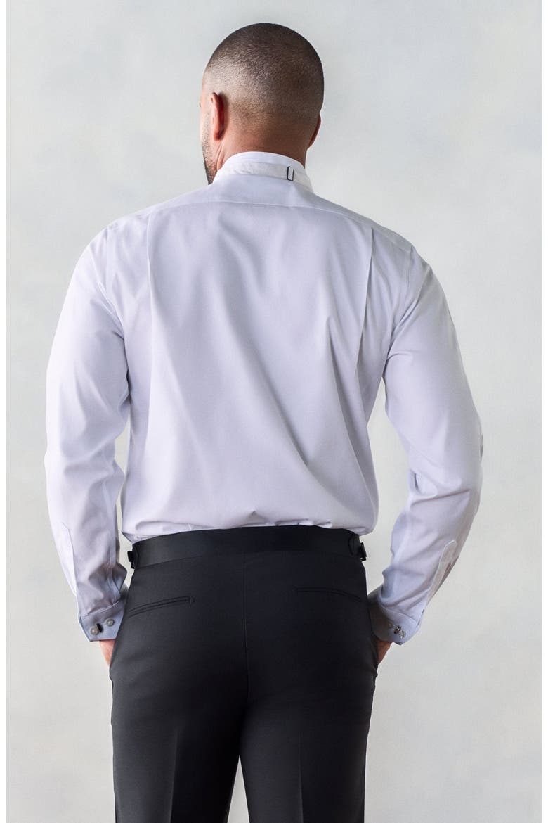 Classic Wing Tip Tuxedo Shirt, Alternate, color, White