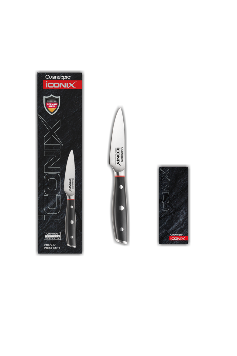 iconiX® 3.5" Paring Knife, Alternate, color, Black