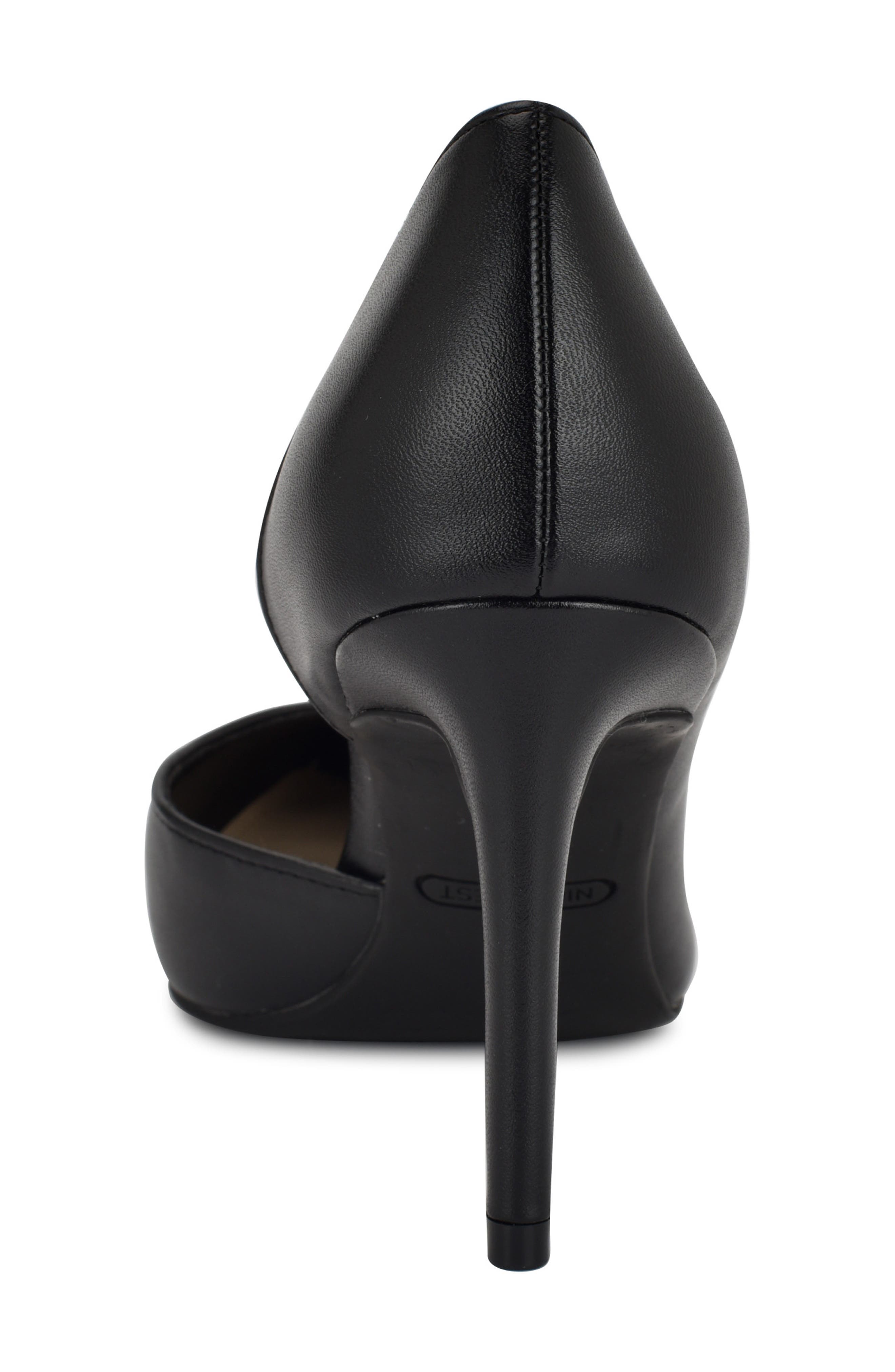 Nine West Everytime d'Orsay Pointed Toe Pump, Alternate, color, Black