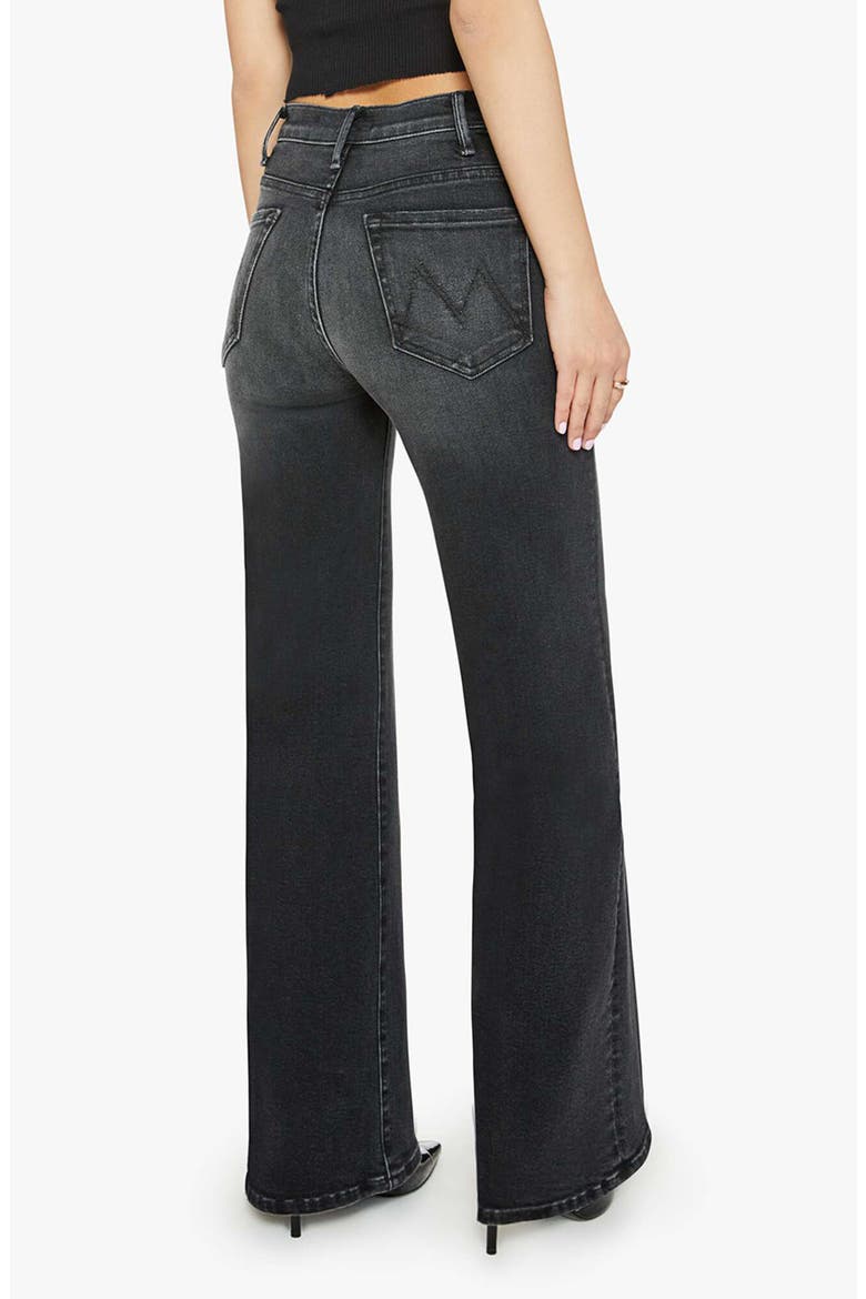 Lil Hustler Roller Sneak Flare Jeans, Alternate, color, NOT TODAY SATAN