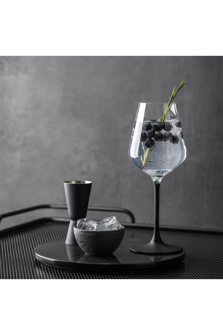 Manufacture Rock White Wine Goblet Set of 4, Alternate, color, clear