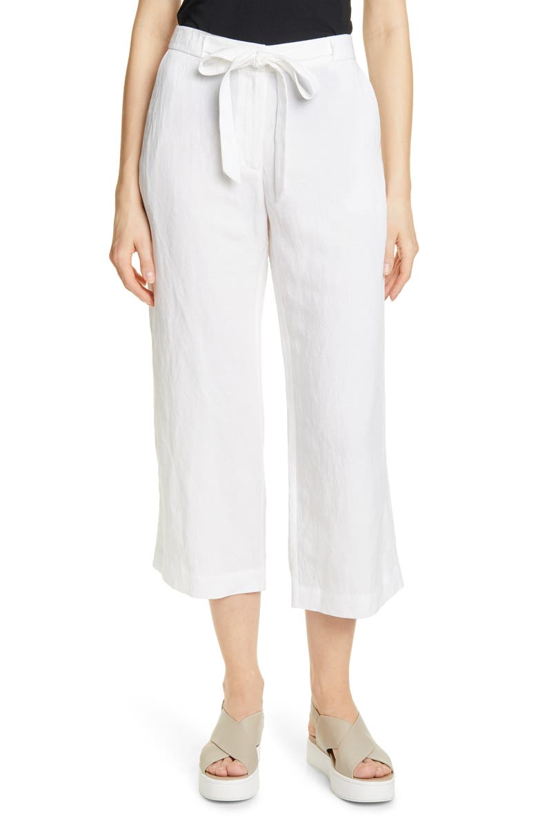 Jenni Kayne Drawstring Waist Crop Pants, Main, color,