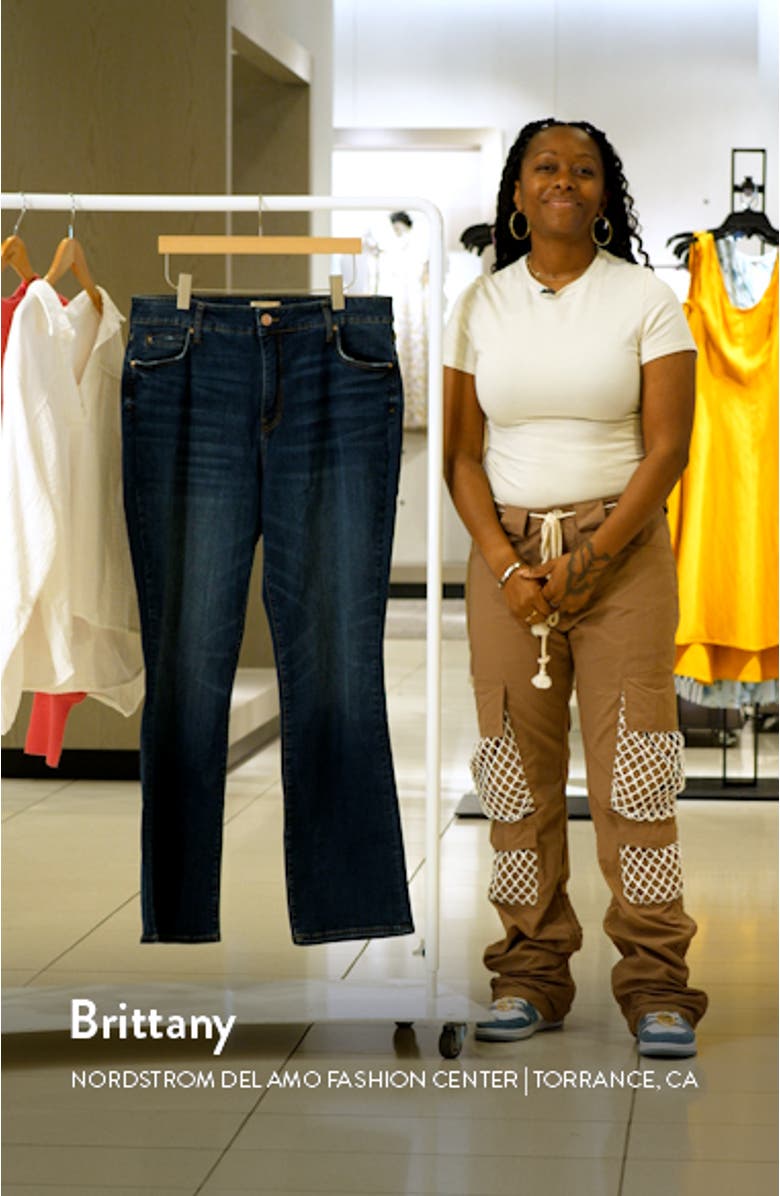 Natalie Fab Ab High Waist Bootcut Jeans, sales video thumbnail