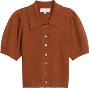 LOVE THE LABEL Eloise Short Sleeve Cardigan