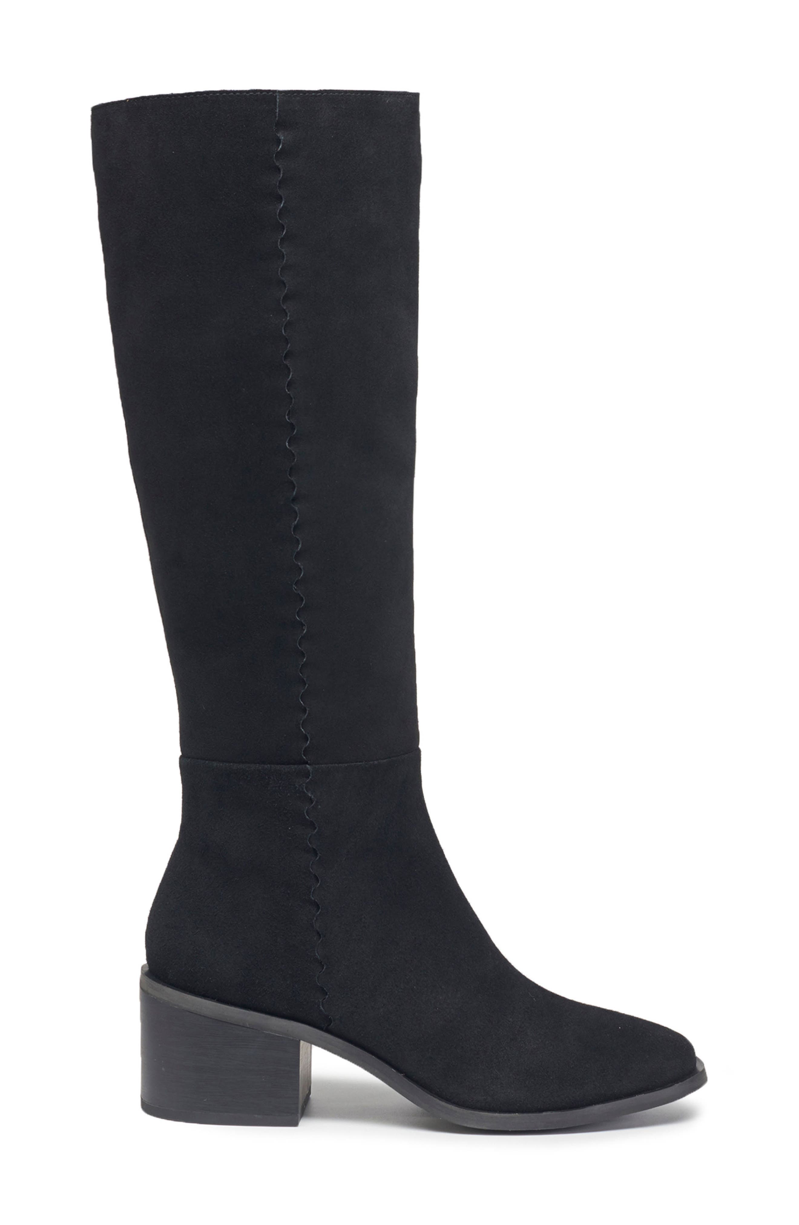 Splendid Abby Suede Knee High Boot, Main, color, 