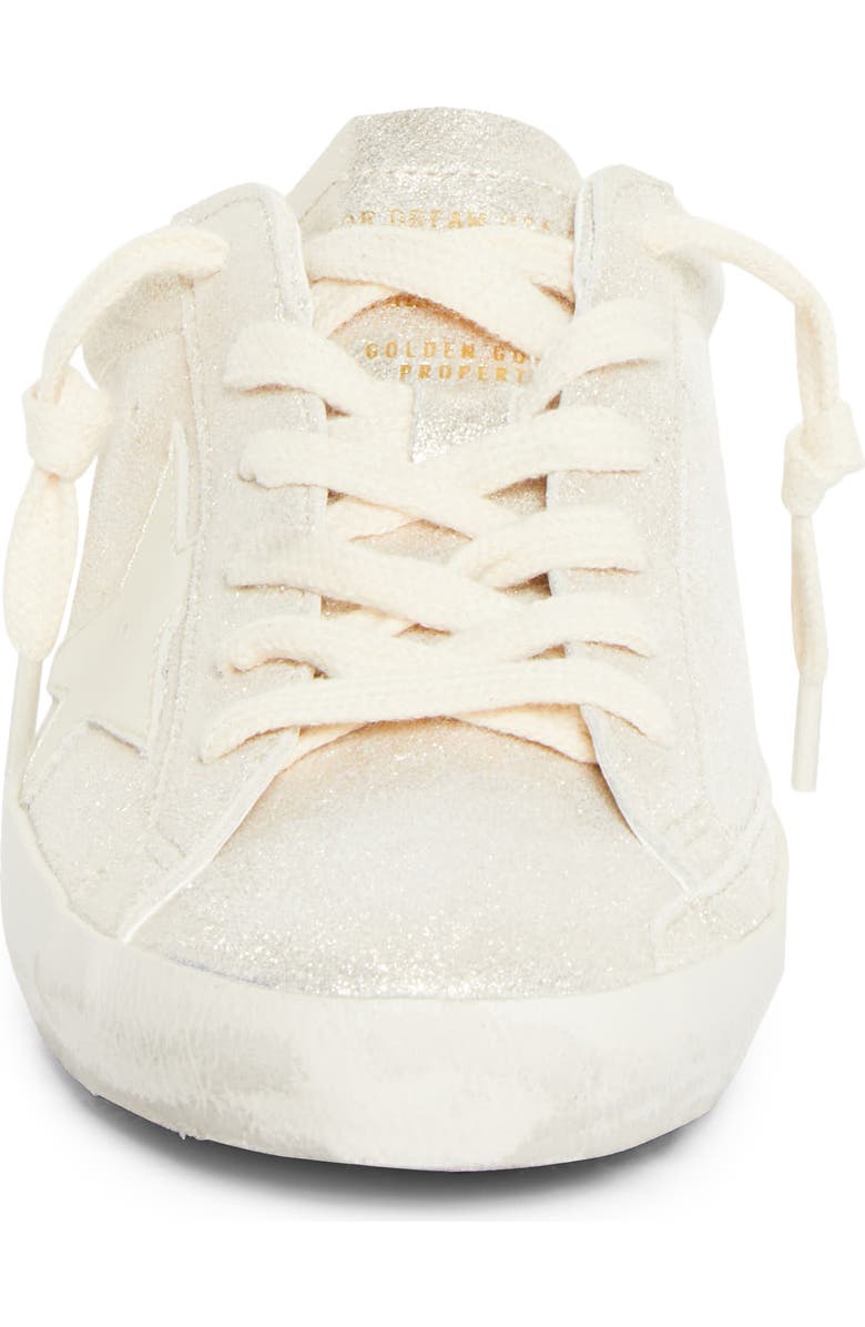 Golden Goose Super-Star Sabot Mule Sneaker, Alternate, color, Platinum/ Cream