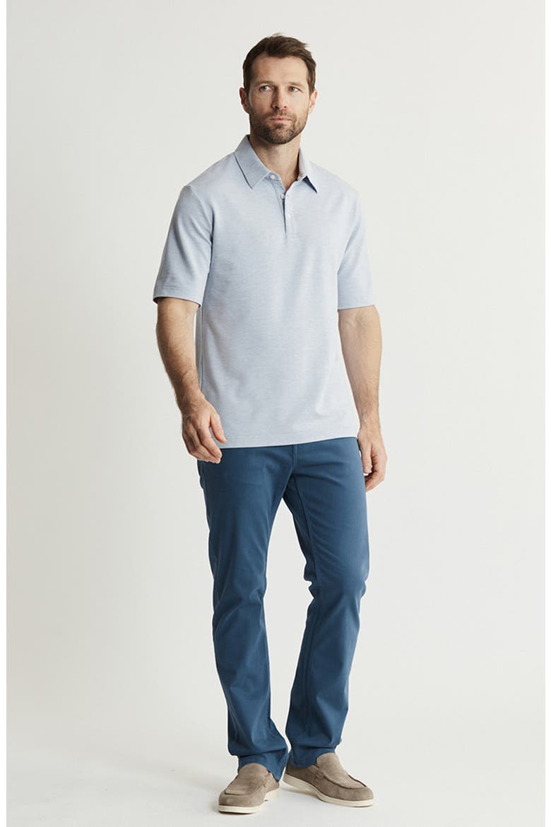 Cloud Jersey Polo, Alternate, color, LIGHT BLUE