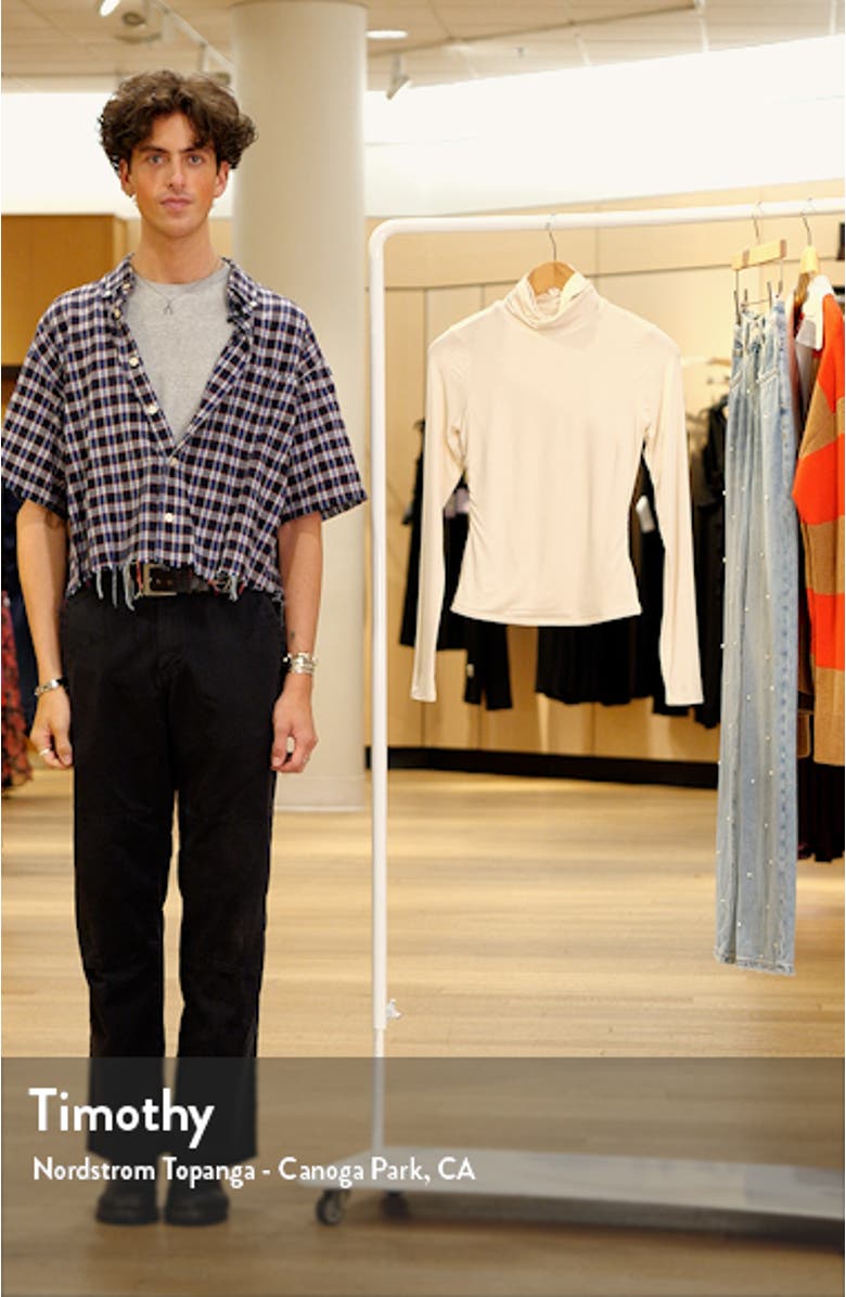 Smooth Turtleneck Top, sales video thumbnail